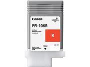 Canon PFI 106R Ink tank 130ml; Red 6627B001