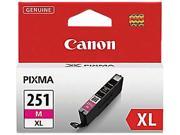 Canon CLI 251XLM Ink tank High Yield; Magenta 6450B001