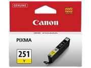 Canon CLI 251Y Ink tank; Yellow 6516B001