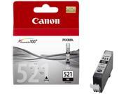 Canon CLI 521 2933B007 Ink Cartridge 350 Page Yield; Black