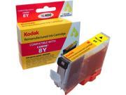 KODAK Remanufactured Ink Cartridge Compatible With Canon CLI8 CLI8Y CLI 8Y High Yield Yellow