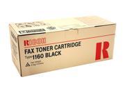Ricoh Type 1160 430347 Fax Toner Cartridge Black