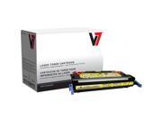 V7 V73600Y Yellow LaserJet Replacement Toner Cartridge with Smart Chip for HP Q6472A