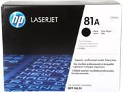HP 81A LaserJet Toner Cartridge CF281A ; Black