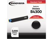 Innovera IVRB4300 Black Compatible Remanufactured 42103001 B4300 Toner