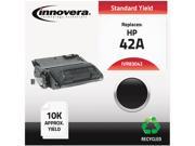 Innovera IVR83042 Black Compatible Remanufactured Q5942A 42A Laser Toner