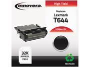 Innovera IVR64415X Black Compatible Remanufactured 64415XA (T644) Toner Innovera IVR64415X Black Compatible Remanufactured 64415XA (T644) Toner
