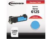 Innovera IVR6125C Remanufactured 106R01331 (Phaser 6125) Toner, Cyan Innovera IVR6125C Remanufactured 106R01331 (Phaser 6125) Toner, Cyan