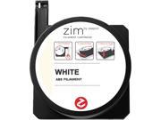 Zeepro ZP ABS WHITE 001 White 1.75mm ABS plastic Filament