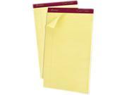 Ampad 20 030 Gold Fibre Writing Pads Legal Wide Ruled Legal Canary 50 Sheet Pads Dozen