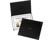 Oxford 29900 055BGD Certificate Holder 12 1 2 x 9 3 4 Black 5 Pack