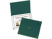 Oxford 29900 605BGD Certificate Holder 12 1 2 x 9 3 4 Green 5 Pack