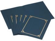 Geographics 45332 Certificate Document Cover 12 1 2 x 9 3 4 Navy Blue 6 Pack