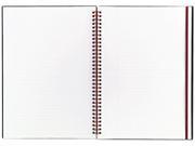 Black n Red E67008 Poly Twinwire Notebook Margin Rule 8 1 4 x 11 3 4 70 Sheets Pad