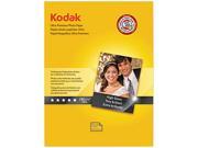 Kodak 8366353 Ultra Premium Photo Paper 76 lbs. High Gloss 8 1 2 x 11 25 Sheets Pack