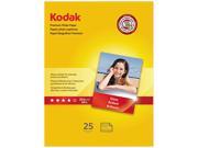 Kodak 8689283 Premium Photo Paper 64lb Glossy 8 1 2 x 11 25 Sheets Pack