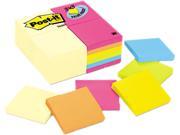 Post it Notes 654 CYP 24VA 3 x 3 Canary Yellow Aquatic Ultra 24 100 Sheet Pads Pack