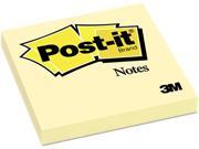 Post it Notes 654 YW Original Notes 3 x 3 Canary Yellow 12 100 Sheet Pads Pack