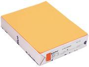 Mohawk Brite Hue Multipurpose Colored Paper 20lb 8 1 2x11 Ultra Orange 500 Shts Rm