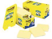 Post it Pop up Notes R330 18CP Cabinet Pack Pop up Notes 3 x 3 Canary Yellow 18 90 Sheet Pads Pack