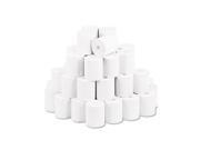 NCR Two Sided Thermal Paper Rolls 3 1 8 x 273 ft White 50 Carton