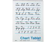 Pacon 74510 Chart Tablets Unruled 24 x 32 White 25 Sheets Pad