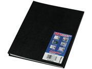 Blueline A10200BLK Note Pro Business Notebook College Rule Letter White 200 Sheets Pad
