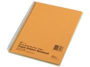 National Brand 33008 Subject Wirebound Notebook Narrow Margin Rule 8 x 10 Green 80 Sheets