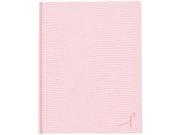 Blueline A10PNK2 Large Executive Notebook w Cover College Margin Pink 75 Sheets