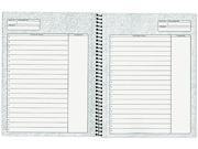 Tops 63754 Noteworks Project Planner w Paperboard Cover 8 1 2 x 6 3 4