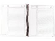 Tops 63828 JEN Action Planner Ruled 6 3 4 x 8 1 2 White 100 Sheets