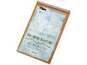 Tops 74690 Second Nature Spiral Reporter Steno Notebook Gregg Rule 6 x 9 WE 70 Sheet