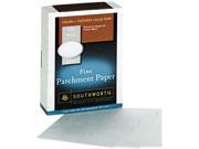 Southworth 974C Parchment Specialty Paper 24 lbs. 8 1 2 x 11 Gray 500 Box