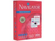 Navigator NMP1120 Premium Multipurpose Paper 97 Brightness 20lb 8 1 2x11 White 5000 Carton