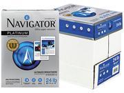 Navigator Platinum Paper 99 Brightness 24lb 8 1 2 x 11 White 2500 Carton