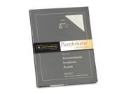 Southworth P984CK Parchment Specialty Paper 24 lbs. 8 1 2 x 11 Ivory 100 Pack