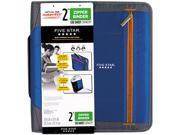 Zipper Binder 11 X 8 1 2 2 Capacity Blue