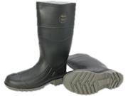 Steel Toe Rubber PVC Boot Size 11 Black Gray