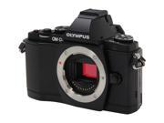 OLYMPUS E M5 V204040BU000 Black Micro Four Thirds interchangeable lens system camera Body