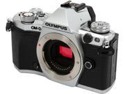 OLYMPUS OM D E M5 Mark II V207040SU000 Silver Mirrorless Micro Four Thirds Digital Camera Body