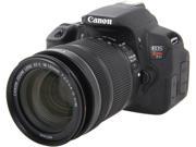 Canon EOS Rebel T5i 8595B005 Black Digital SLR Camera with EF S 18 135mm IS STM Lens