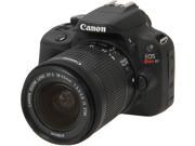 Canon Rebel SL1 8575B003 Black Digital SLR Camera with 18 55mm IS STM Lens