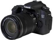Canon EOS 70D 8469B016 Digital SLR Cameras Black Digital SLR Camera with 18 135mm STM f 3.5 5.6 Lens