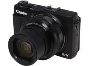 Canon PowerShot G1 X Mark II Black 12.8 MP 24mm Wide Angle Digital Camera