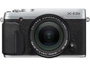 FUJIFILM X E2S 16499215 Silver Digital Camera Body with XF18 55 mm F2.8 4 R Lens Kit
