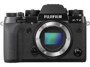 FUJIFILM X T2 16519247 Black Compact Mirrorless System Camera Body