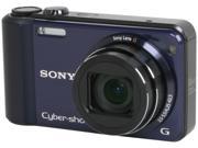 SONY DSCH70 Blue 16.1 MP 25mm Wide Angle Digital Camera