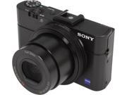 SONY Cyber shot RX100 II Black 20.2MP 28mm Wide Angle Digital Camera