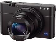 SONY Cyber shot RX100 III Black 20.1MP 25mm Wide Angle Digital Camera HDTV Output