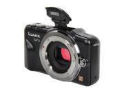 Panasonic LUMIX DMC GF3KBODY Black Digital Interchangeable Lens System Camera Body Only